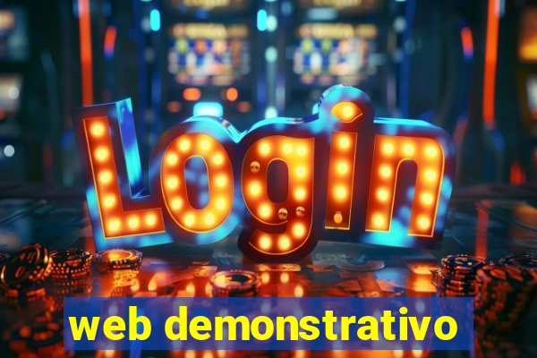 web demonstrativo